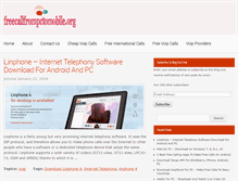 Tablet Screenshot of freecallfrompctomobile.org